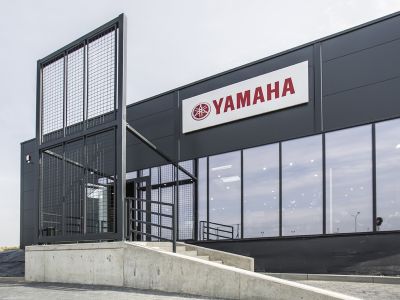 Budowa salonu motocyklowego YAMAHA w Rzeszowie