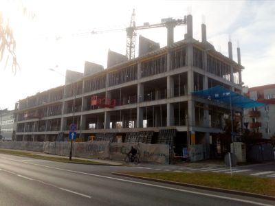 Wykonanie konstrukcji oraz przyłączy w Budynku Usługowo-Handlowym w Rzeszowie